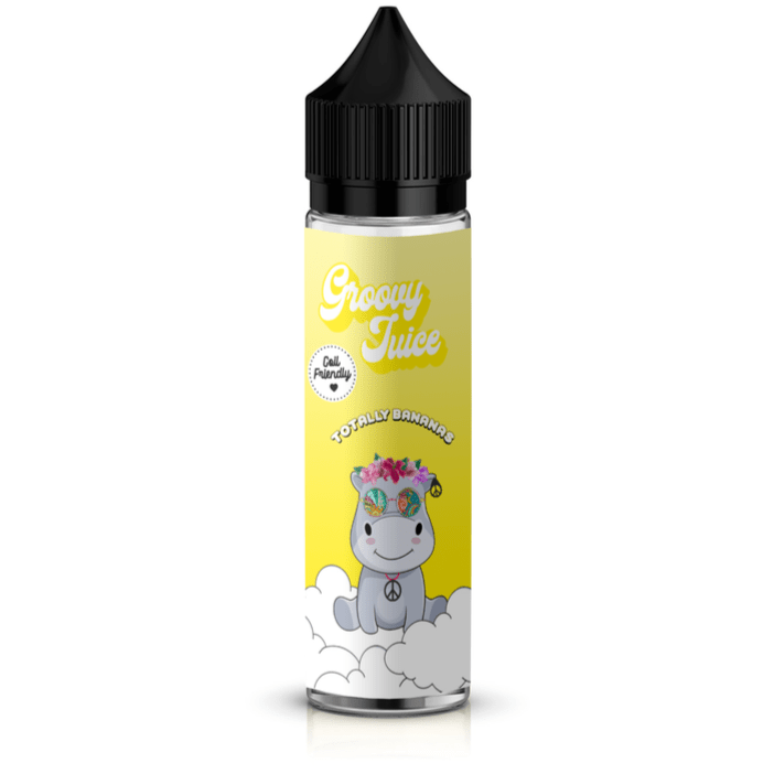 Groovy Juice - Totally Bananas 60ml Longfill E-Liquid - The British Vape Company