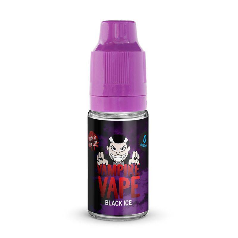 VAMPIRE VAPE - Black Ice 10ml E-Liquid - The British Vape Company