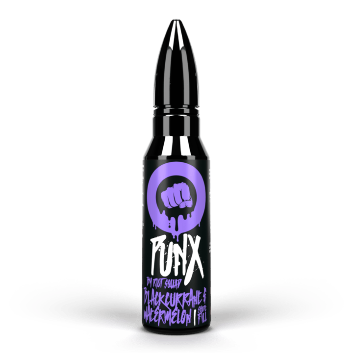 RIOT PUNX - Blackcurrant & Watermelon 50ml Shortfill E-Liquid - The British Vape Company