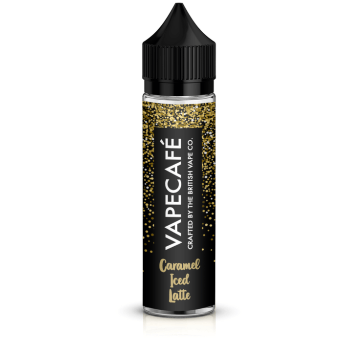 Vapecafé - Caramel Iced Latte 60ml Longfill E-Liquid - The British Vape Company