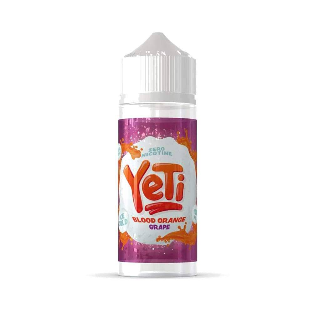 YETI - Blood Orange Grape 100ml Shortfill E-Liquid - The British Vape Company