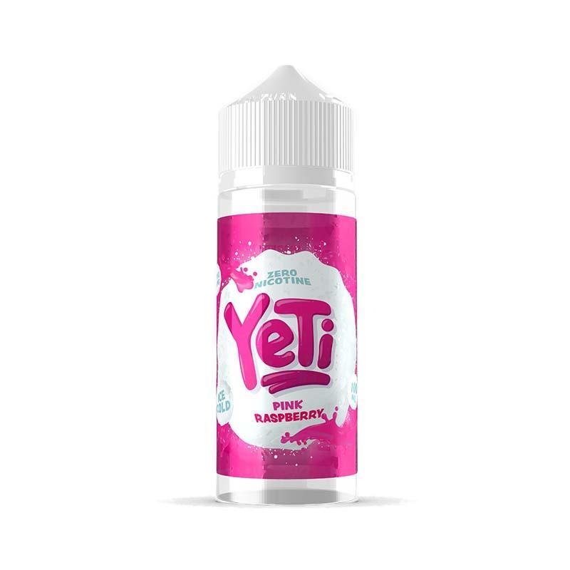 YETI - Pink Raspberry 100ml Shortfill E-Liquid - The British Vape Company