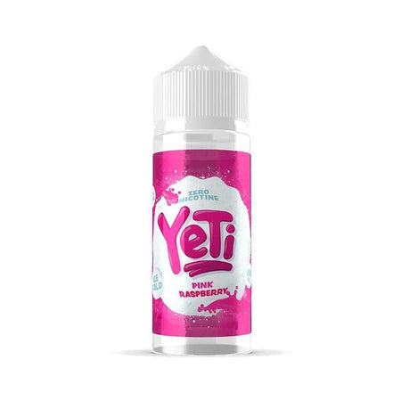 YETI - Pink Raspberry 100ml Shortfill E-Liquid - The British Vape Company