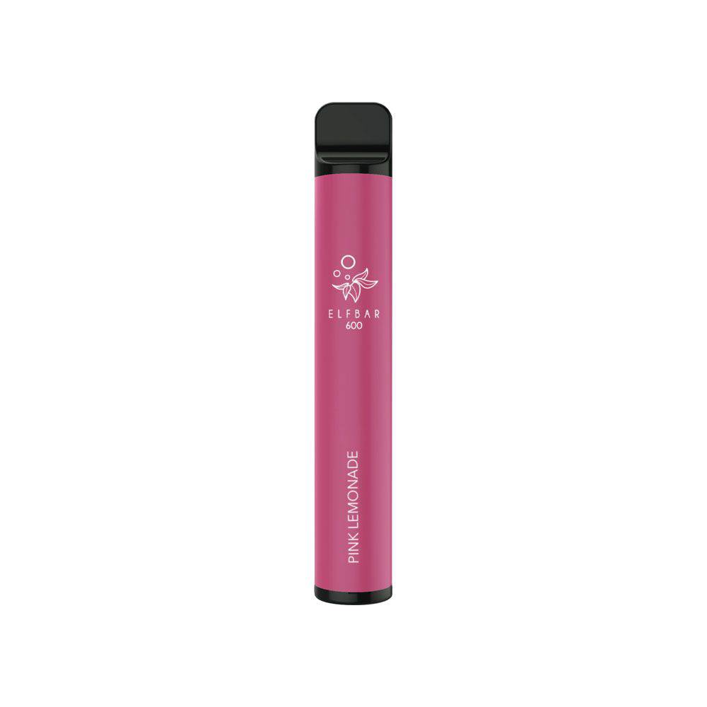 ELFBAR - Pink Lemonade 600 Puff Disposable Vape - The British Vape Company