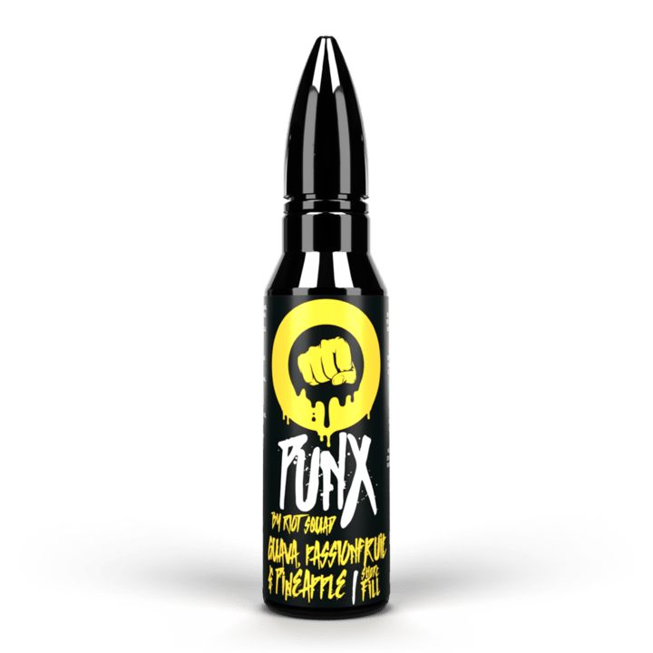 RIOT PUNX - Guava, Passionfruit & Pineapple 50ml Shortfill E-Liquid - The British Vape Company