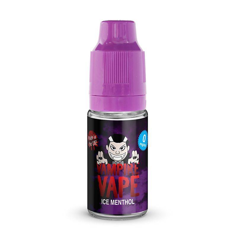 VAMPIRE VAPE - Ice Menthol 10ml E-Liquid - The British Vape Company