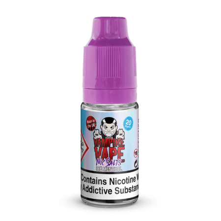 VAMPIRE VAPE - Ice Menthol Salt 10ml E-Liquid - The British Vape Company