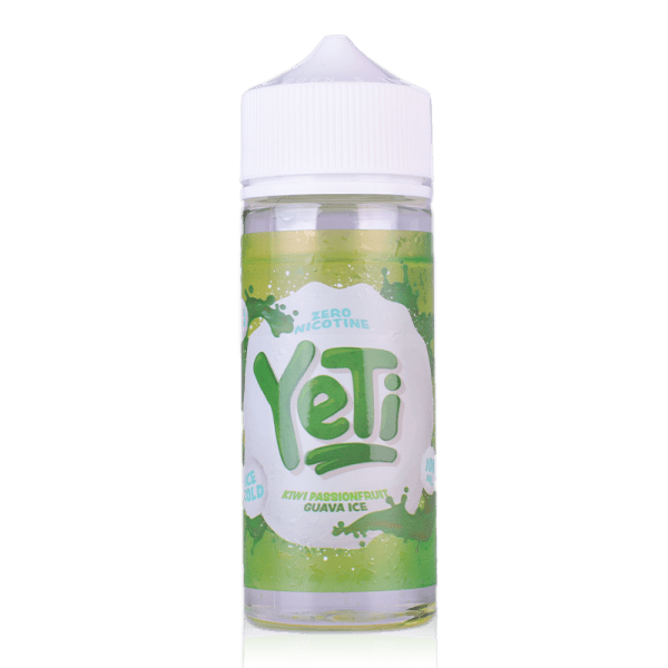 YETI -Kiwi Passionfruit Guava   100ml Shortfill E-Liquid - The British Vape Company