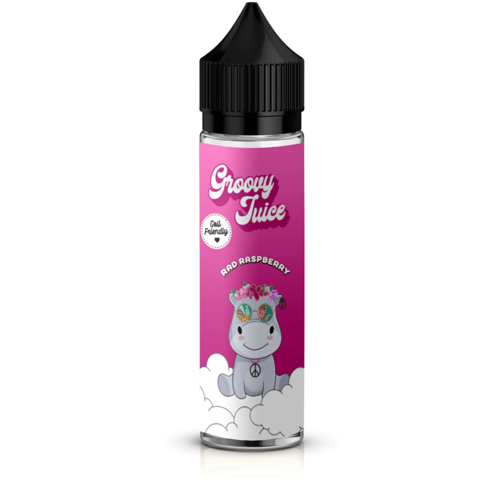 Groovy Juice - Rad Raspberry 60ml Longfill E-Liquid - The British Vape Company
