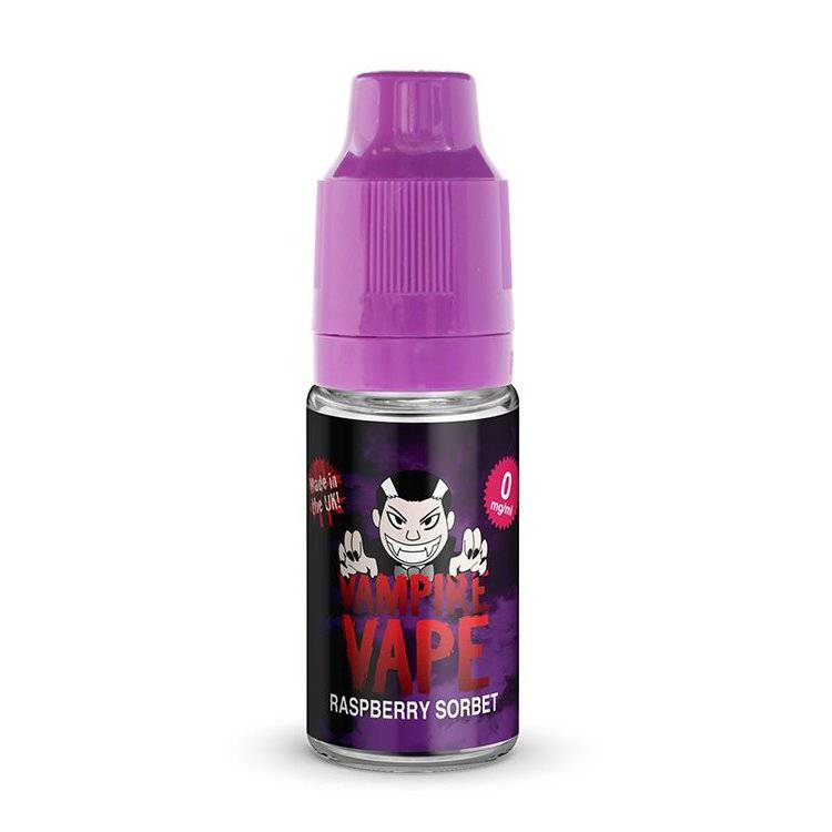 VAMPIRE VAPE - Raspberry Sorbet 10ml E-Liquid - The British Vape Company