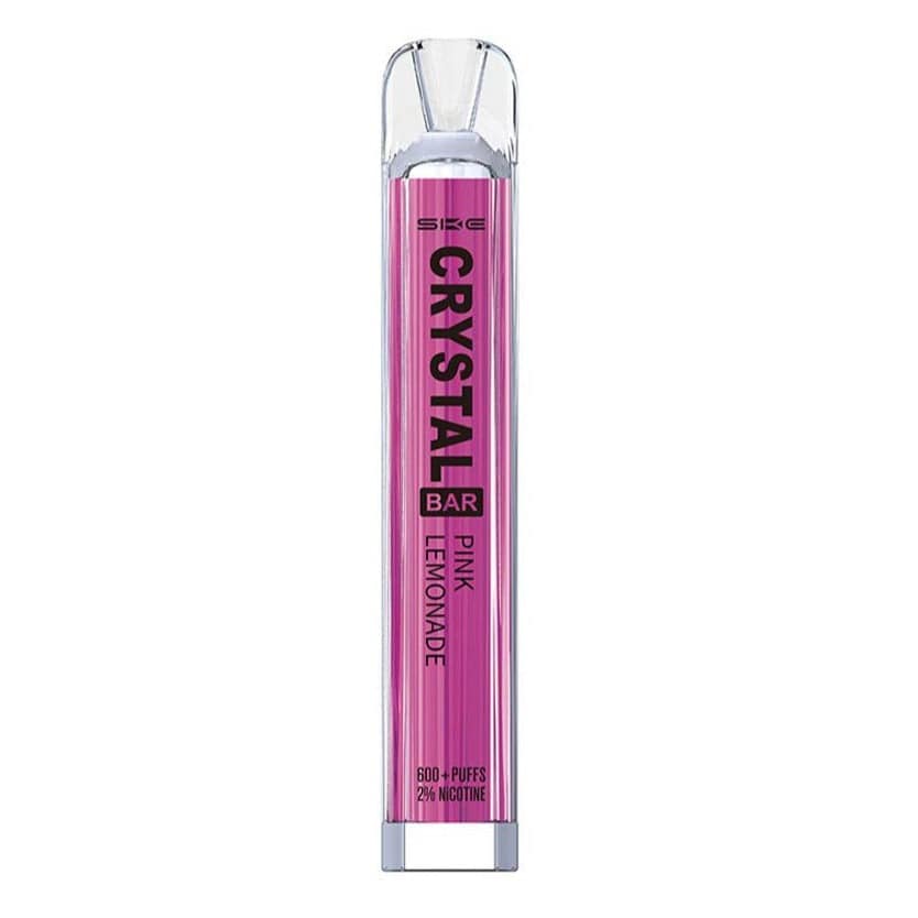 SKE Crystal Bar - Pink Lemonade 600 Puff Disposable Vape - The British Vape Company