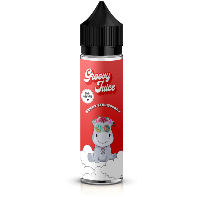 Groovy Juice - Sweet Strawberry 60ml Longfill E-Liquid - The British Vape Company