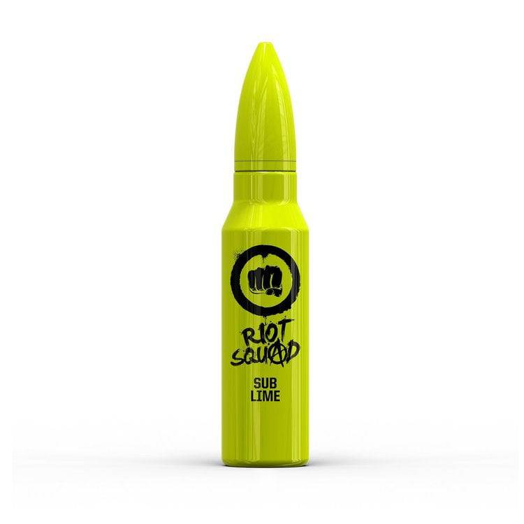 RIOT Originals - Sub Lime 50ml Shortfill E-Liquid - The British Vape Company