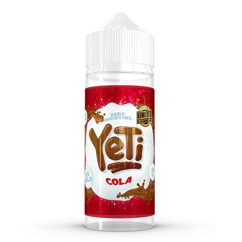 YETI - Cola 100ml Shortfill E-Liquid - The British Vape Company